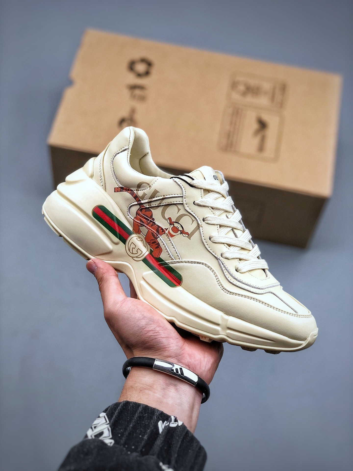 Gucci Rhyton x MLB New York Yankees Collaboration Dad Shoes