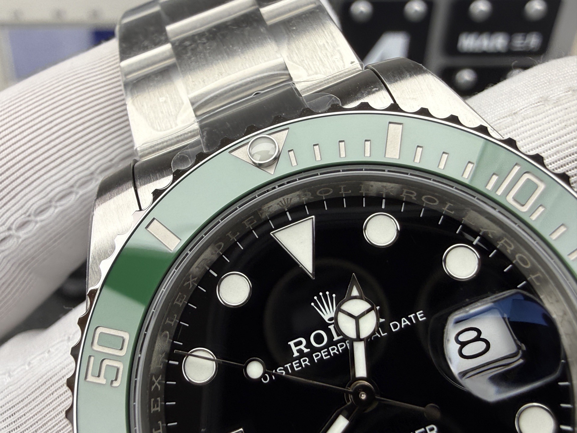 The new Rolex Submariner "Green Submariner" watch