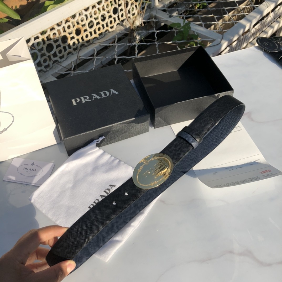 Prada men's belt