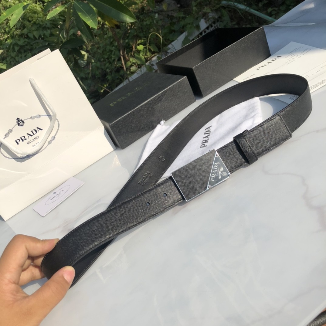 Prada men's belt