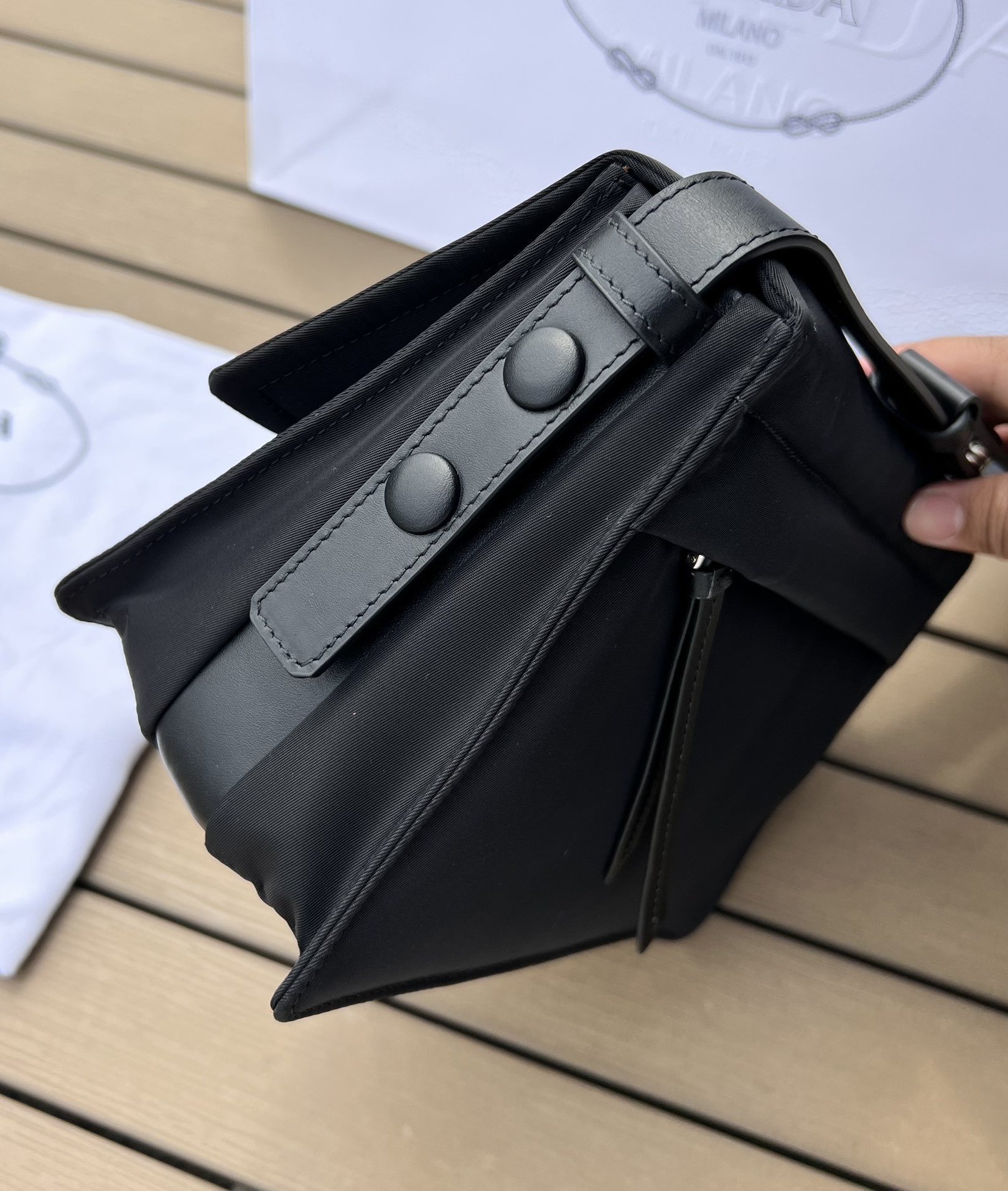 Prada messenger bag