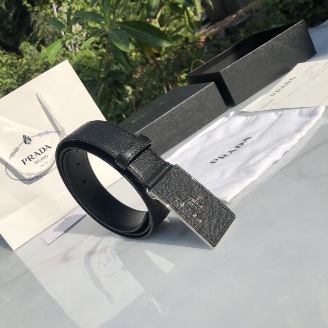Prada men's belt