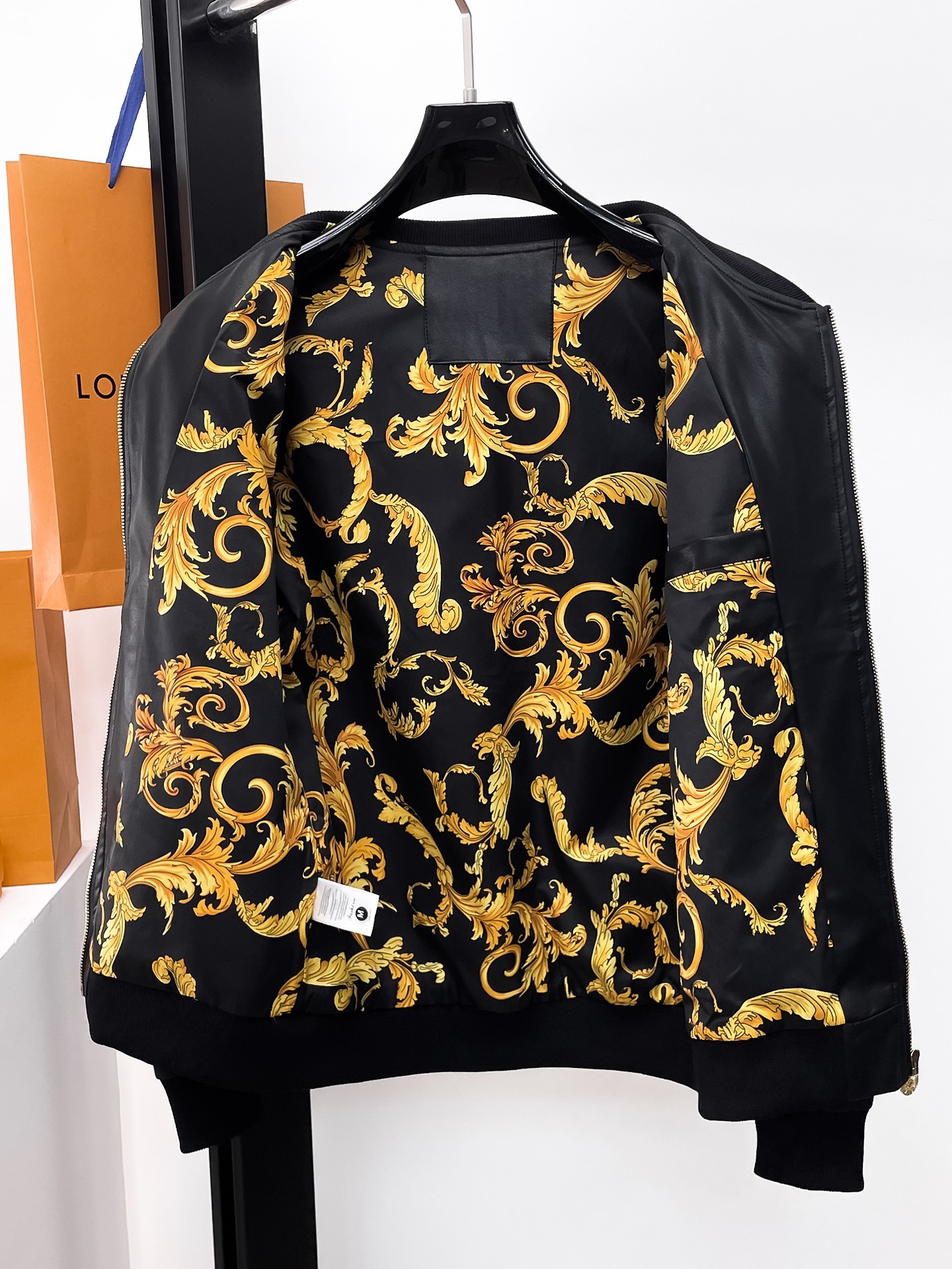 Versace 2026SS New Men's Leather Jacket