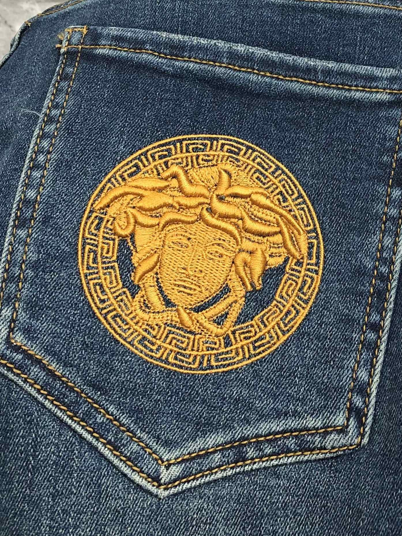Versace 2025 Early Autumn New Men's Slim Fit Jeans