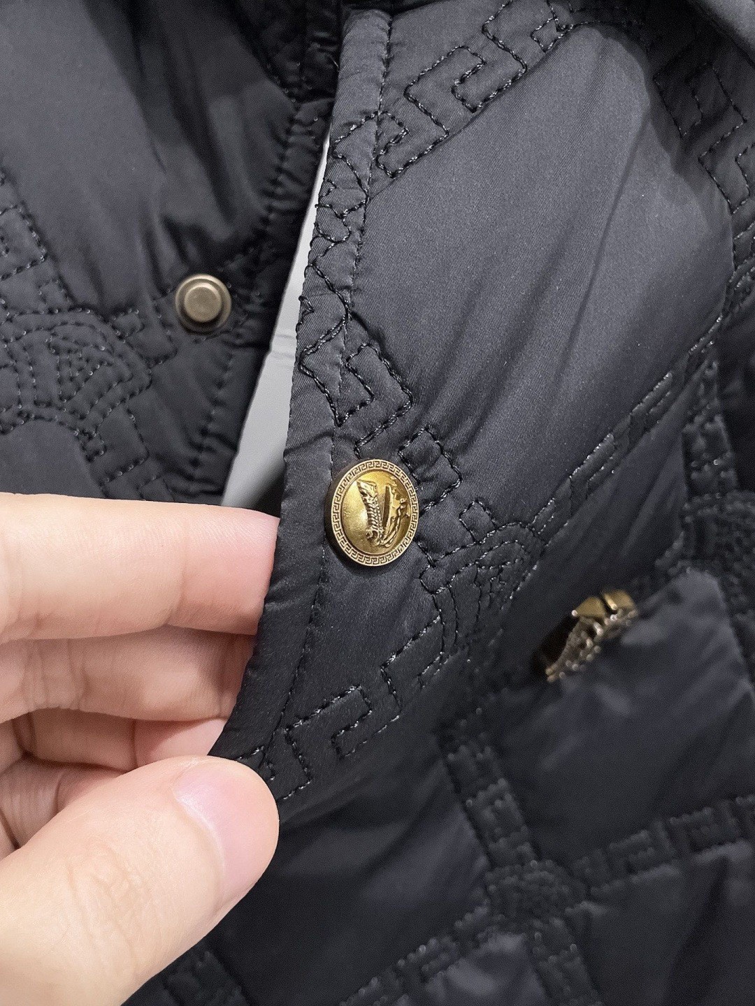 Versace Autumn/Winter New Down Cotton Jacket Thickened Outerwear