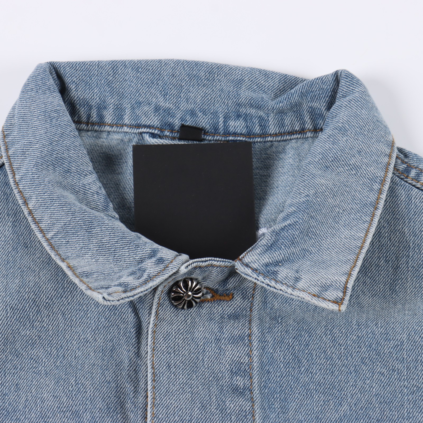 Chrome Hearts Cross-Back Denim Jacket