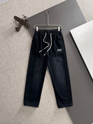 Versace 2025 Winter New Elastic Waist Casual Pants