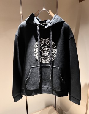VERS*CE/Fan*Zhe 2025 Autumn/Winter New Arrival Original Long-Sleeved Hooded Sweatshirt