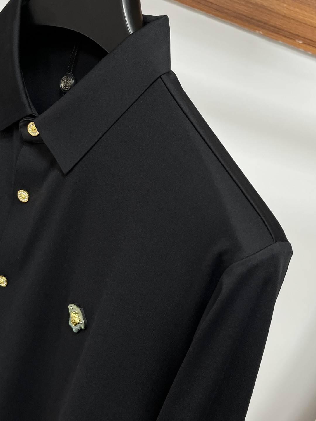 Versace 25S Autumn Men's Long-Sleeved Shirt